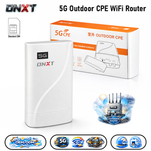 Routeur 5G DNXT pour extérieur, routeur Wifi6 5G, PoE/LAN double bande, Wifi 6 Gigabit, routeur FOTA Wifi avec carte SIM 5G pour utilisation en extérieur - Product Image 1