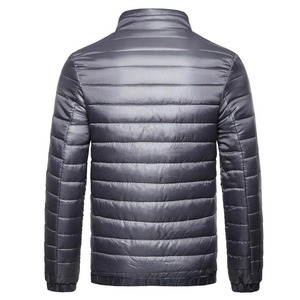 2025 Top Selling Men's Casual Puffer <b>Jackets</b> Streetwear Baseball Style with Heated Feature Regular Sleeves 100% Polyester - Product Image 2