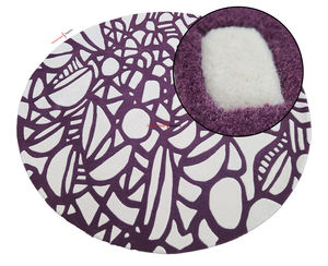 พรมปูพื้นทรงกลมแบบใหม่ พรมทัฟท์สั่งทำ พรมทัฟท์ทำมือจากขนแกะนิวซีแลนด์ พรมขนาดใหญ่สำหรับห้องนั่งเล่น ห้องเด็ก พรมที่เหมาะสำหรับสัตว์เลี้ยง - Product Image 4