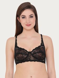 Sujetador de malla transparente de nailon sin relleno, ligero, lencería transparente, copa suave, tirantes ajustables, sujetador para mujer, OEM ODM, el mejor sujetador de malla. - Product Image 2