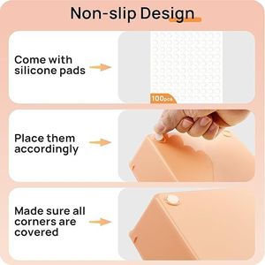 Set di 25 Organizzatori in Plastica per Cassetti, 4 Misure Versatili, Vassoi Organizzatori per Trucchi e Contenitori per Bagno e Camera da Letto - Product Image 6