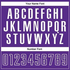 Ensemble de maillots de football personnalisés sublimés, demi-tenue bicolore violet-gris, uniforme de football avec impression de nom et numéro, tenue d'équipe - Product Image 2