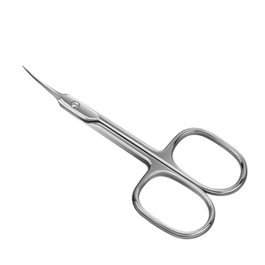 Tijeras de Precisión para Manicura y Pedicura, Herramienta de Belleza de Calidad Profesional, Tijeras Curvas de Acero Inoxidable con Mango de Acero - Product Image 1