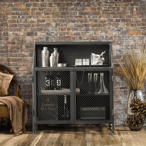 NUEVOS Muebles de Almacenamiento de Hierro Antiguo para Sala de Estar, Estilo Moderno, Ecológicos, Ahorran Espacio, Duraderos, para Apartamentos y Casas de Campo - Product Image 4