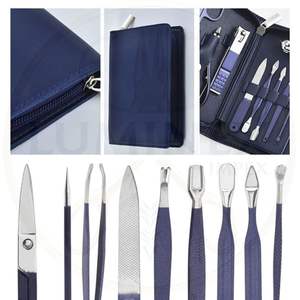 ชุดดูแลเล็บมือ ชุดทำเล็บมือและเล็บเท้า  ชุดอุปกรณ์ทำเล็บสแตนเลส  พร้อมที่ตัดเล็บและเครื่องมือตัดแต่งเล็บ  ใช้ได้กับการตัดแต่งขน - Product Image 3