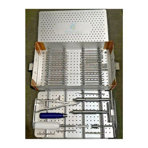 Medtrust Surgical 54 Pcs Broken Screw Removal Set Orthopedic Spine <b>Instrument</b> Kit Reusable Stainless Steel High Quality - Product Image 1
