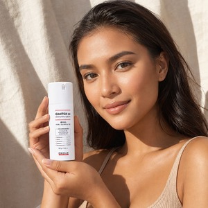 Crème éclaircissante GIMITOX 3.0 pour corriger les taches brunes et le mélasma avec de l'acide tranexamique, hydratant anti-rides en flacon - Product Image 5