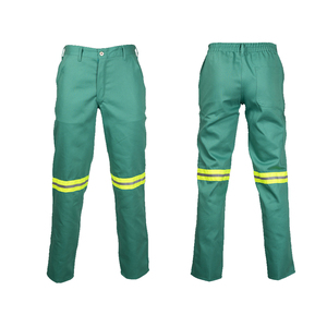 Logotipo y color personalizados para ropa de trabajo, nuevo estilo de diseño simple, pantalones de seguridad resistentes al fuego para hombre, anti calor - Product Image 3