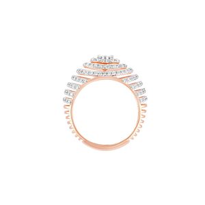 Anillo de Compromiso Solitario con Diamante Cultivado en Laboratorio, en Oro Amarillo de 14K, Corte Redondo - Product Image 1