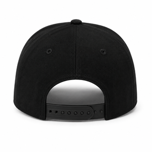 Unisex <b>Black</b> Baseball Cap <b>White</b> Embroidered Logo Curved Brim Six Panel Casual Sports Adjustable Breathable Waterproof Premium - Product Image 2
