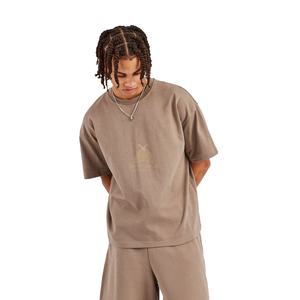 Ropa deportiva de verano, Conjunto de camiseta y pantalones cortos, conjuntos cortos para correr, logotipo personalizado, conjunto para hombres, venta al por mayor, camisetas de algodón, pantalones cortos para el sudor - Product Image 2