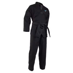 Tenue d'entraînement de karaté en polyester/coton respirant pour arts martiaux, vêtement d'expert avec ceinture, service OEM en gros - Product Image 2