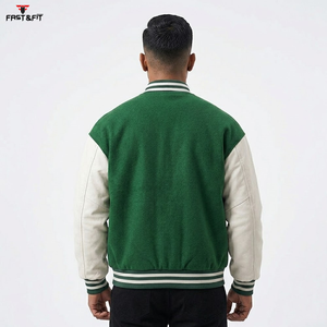 Hot Selling Custom Logo Chenille <b>Patch</b> Canvas Winter Varsity Chenille Embroidery Letterman Baseball Embroidery <b>Jacket</b> for Men - Product Image 6