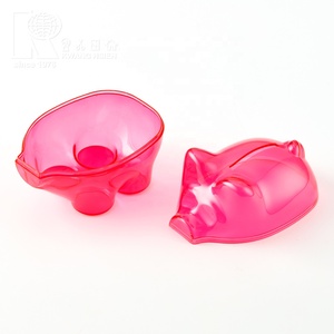 Kwang Hsieh Ornement de cochon en cristal rose Matériau PS réutilisable pour chewing-gum ou sucre à usage industriel pour la nourriture - Product Image 5