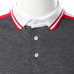 Polo pour homme en gros, design classique personnalisé, qualité promotionnelle, coton respirant, grandes tailles - Product Image 6