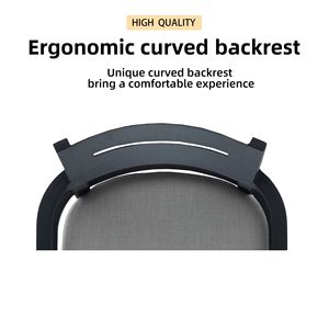 Ember Black K/D Chaises fixes de salle à manger en aluminium pour l'extérieur 4PCS avec coussins en tissu Sunbrella de qualité extérieure Pieds coniques - Product Image 3