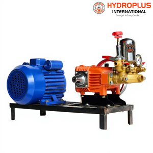 Pompe à pulvérisation agricole Hydroplus International avec moteur 2-5 HP, pression 10-40 bars, haute précision pour usage agricole - Product Image 1