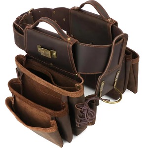 Pakistan Made Wholesale Price High Quality <b>Leather</b> <b>Tool</b> Bags Outdoor Use <b>Leather</b> <b>Tool</b> Bags In OEM Service - Product Image 5