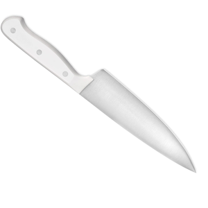 Cuchillos de Chef de Acero Inoxidable, Cuchillos de Cocina Profesionales con Mango Ergonómico Negro Remachado, Filo Afilado para Cortar Carne - Product Image 2