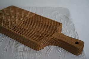 เขียงสไตล์อ่างล้างหน้าทำด้วยมือมีดีไซน์แกะสลักพื้นผิว - Product Image 5