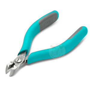 5" ESD Safe <b>Flush</b> Angled Wide Oval Head Tip <b>Cutter</b> - Product Image 3