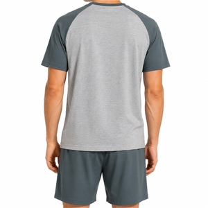 Custom Men T Shirt And Shorts <b>Set</b> Comfortable Everyday Active Wear Comfortable Daily Modern Sports Apparel Breathable Casual <b>Set</b> - Product Image 3