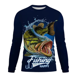 New Camo Design Printed Sublimation Lightweight Long Sleeve 50 Performance <b>Fishing</b> Hoodies <b>Fishing</b> Wear Long Sleeve Dryfit - Product Image 1