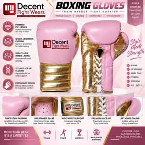 Guantes de Boxeo Personalizados al por Mayor, Guantes Acolchados con Soporte para Muñeca de Cuero PU, Marca Privada, Proveedor OEM ODM - Product Image 1