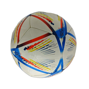 Ballon de football cousu avec des lignes radiales Speed Streak - Product Image 4