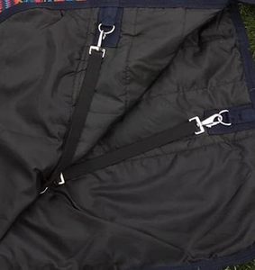 Couverture de pluie pour cheval 1200 Denier (imperméable, respirante et coupe-vent) - Product Image 4