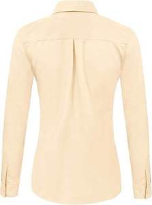Custom Womens Business <b>Dress</b> Shirts Long <b>Sleeve</b> Office Blouses Casual Eco-Friendly Breathable 100% Cotton <b>Pencil</b> Silhouette - Product Image 2