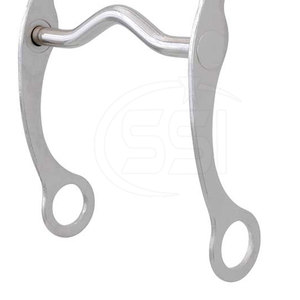 Conçu pour des performances équestres cohérentes, mors d'étrille équestre de haute qualité et fiables, construction robuste en acier inoxydable, finition lisse. - Product Image 4