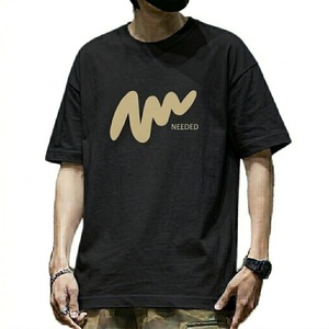 T-shirt d'été décontracté pour homme à manches courtes, col brodé, coupe ample et respirante - Product Image 2