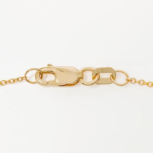 Collar con Colgante de Diamante Redondo con Engaste de Oro Amarillo de 14K, 0.15ct, Joyería Fina de Lujo con Certificación IGI para Mujer, Venta al Por Mayor - Product Image 3