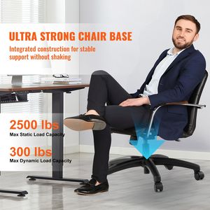 Base di Ricambio Universale per Sedia da Ufficio 28 Pollici, Carico Statico 2500 Libbre, Parte per Sedia da Scrivania/Computer, 5 Ruote - Product Image 2
