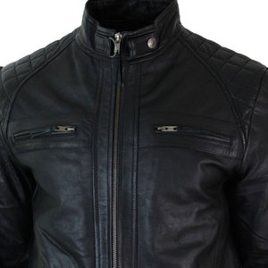 Men Leather Jacket Wholesale Price Pu Leather Jacket Men Fashion Leather Jacket best for OEM services <b>cheap</b> quality for men - Product Image 5