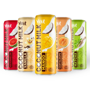 Variété de boisson au lait de coco aromatisée certifiée HALAL et échantillon gratuit-Usine, conception libre, services OEM, ISO BRC KOSHER FSS - Product Image 4