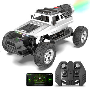 Voiture RC Explorer à forte demande avec lumières LED, télécommande 2 canaux, prête à l'emploi, voitures de drift expertes contrôlées par application pour enfants - Product Image 4