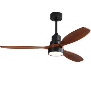Ventilatore da Soffitto Integrato a LED da 52 Pollici con Luce e Telecomando per Uso in Patio e Soggiorno - Product Image 1