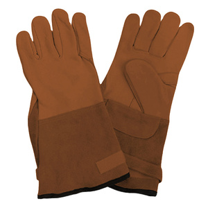 Gants de soudage TIG en cuir pleine fleur de première qualité, protection industrielle des mains, résistance à la chaleur pour la lutte contre les incendies - Product Image 6