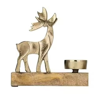 Traditional Metal <b>Christmas</b> Tealight Holder <b>for</b> Seasonal Candle Decorations Festive <b>Table</b> Centerpieces and Holiday <b>Gift</b> - Product Image 1