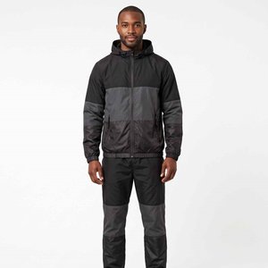 Ensemble de jogging décontracté coupe-vent de qualité supérieure, ensemble deux pièces en nylon et polyester, coupe-vent imperméable et respirant - Product Image 5