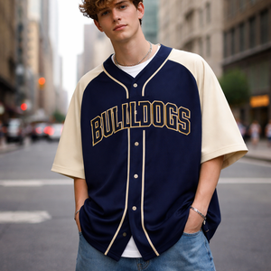 Camisetas de Béisbol Personalizadas para Hombre, Estilo Urbano, de Algodón, Raglán, Deportivas, OEM, Marca Privada - Product Image 1