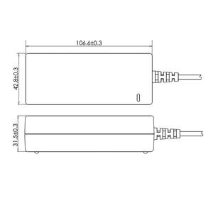 Adaptador de Corriente CA-CC de 18W 9V 2A con Entrada C8 - Product Image 2