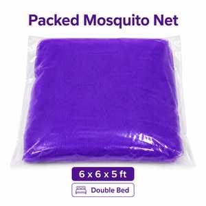 Portable 6x6x5 FT <b>Double</b> <b>Folding</b> Polyester <b>Bed</b> Net Modern Design Foldable Mosquito Net for Home Hotel Travel Outdoor Use - Product Image 3