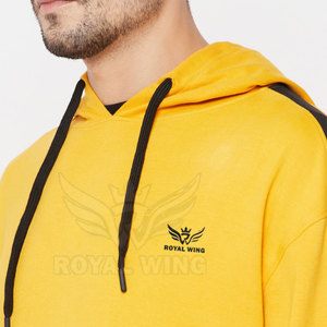 Diseña Tu Propio Conjunto Deportivo con Capucha para Hombre, de Invierno, Dos Piezas, Ecológico, Transpirable, de Algodón y Poliéster, de Alta Calidad para Adultos - Product Image 6