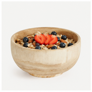 Customized Handcrafted Mango Wood Salad <b>Bowl</b> Eco-Friendly Sustainable <b>Large</b> Wooden Serving <b>Bowl</b> for Fruit and Home Decor - Product Image 6