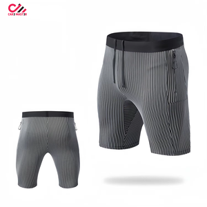 Pantalones Cortos de Compresión para Hombre, Estilo Casual, Tejido Elástico de Spandex/Poliéster, Cintura Elástica, Secado Rápido, Alta Calidad - Product Image 4