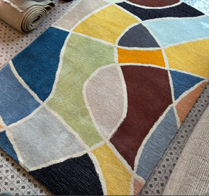 Hiện Đại Không Thường Xuyên Trừu Tượng Khu Vực Thảm Mềm Mô Hình Hình Học Thảm Cho Phòng Ngủ Hoặc Phòng Khách Trang Trí Nội Thất - Product Image 2