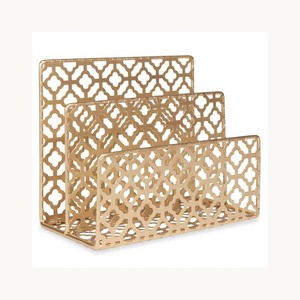 Premium Metal Napkin Holder New Arrival Stylish Customized Modern Decorative Tissue Stand For Dining <b>Table</b> Hotel - Product Image 2